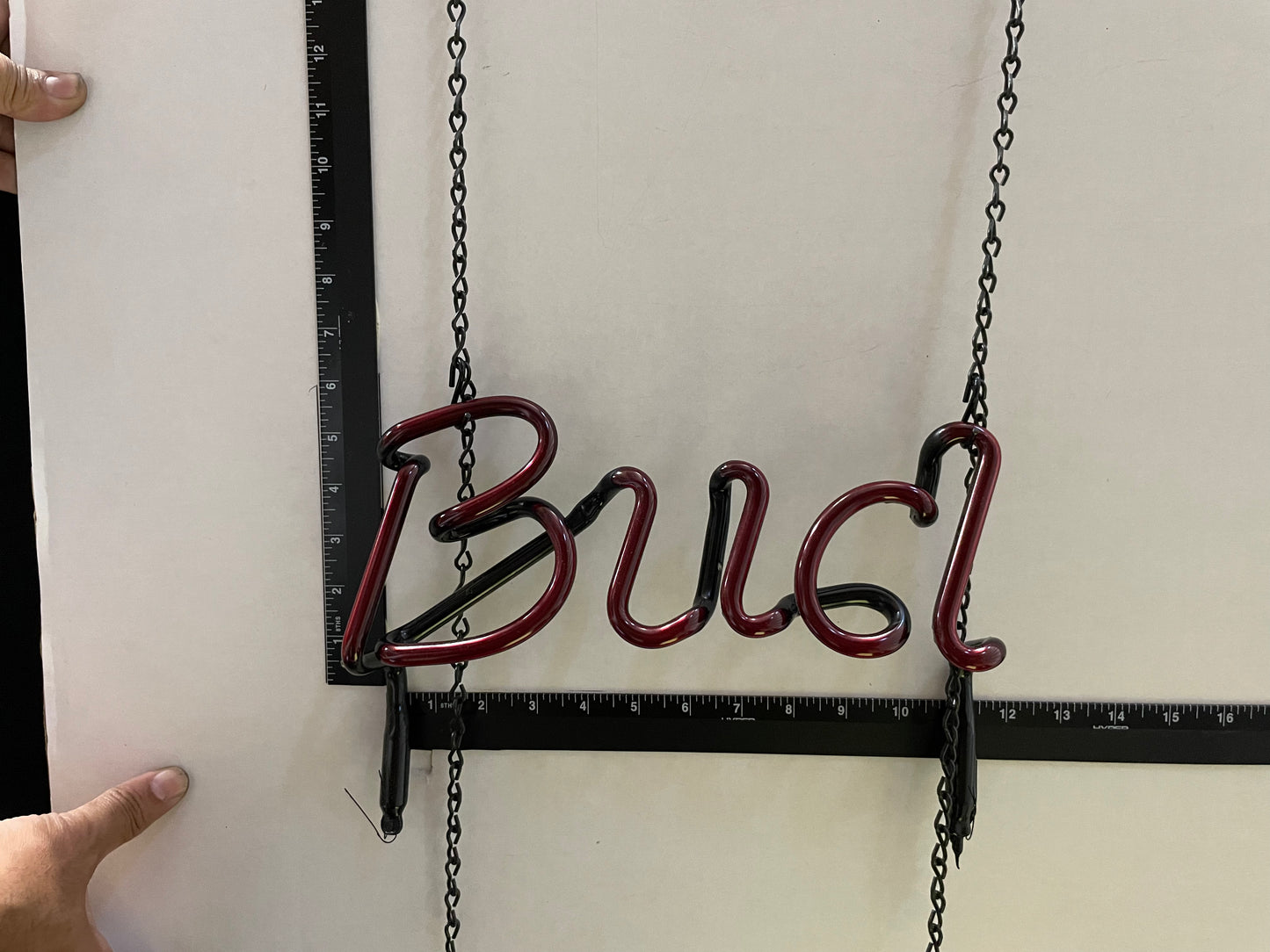 Budp27 bud neon sign replacement for bud helmet neon sign