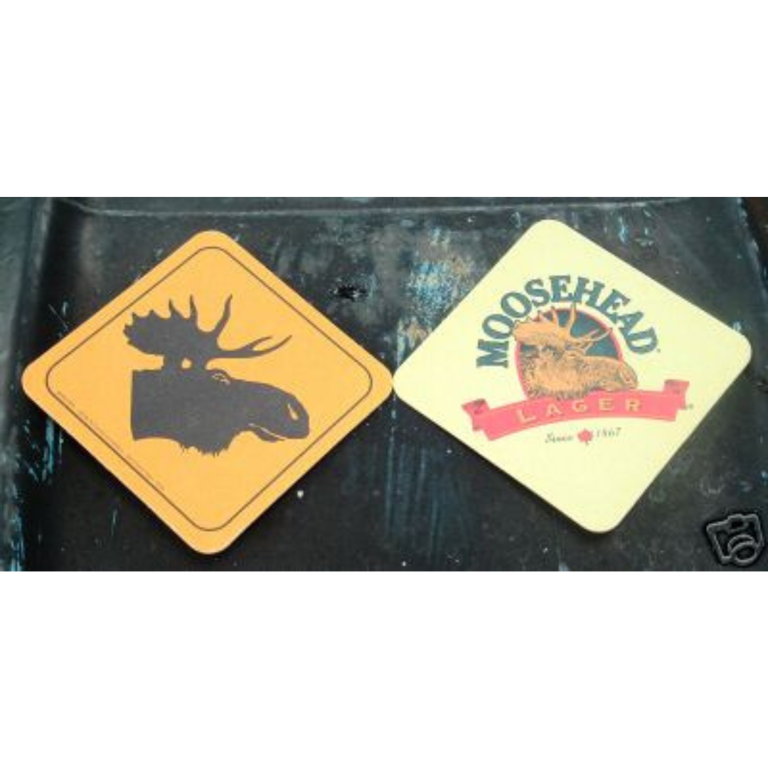 Moose crossing Coasters #1265