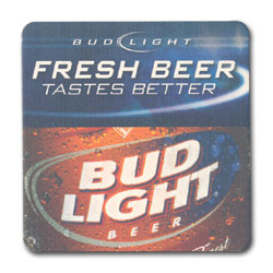 Bud Light Fresh Coasters #1150