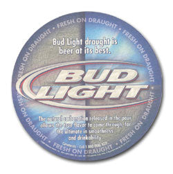Bud Light Draught Coasters #1149