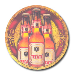 Tecate Eagle coaster.