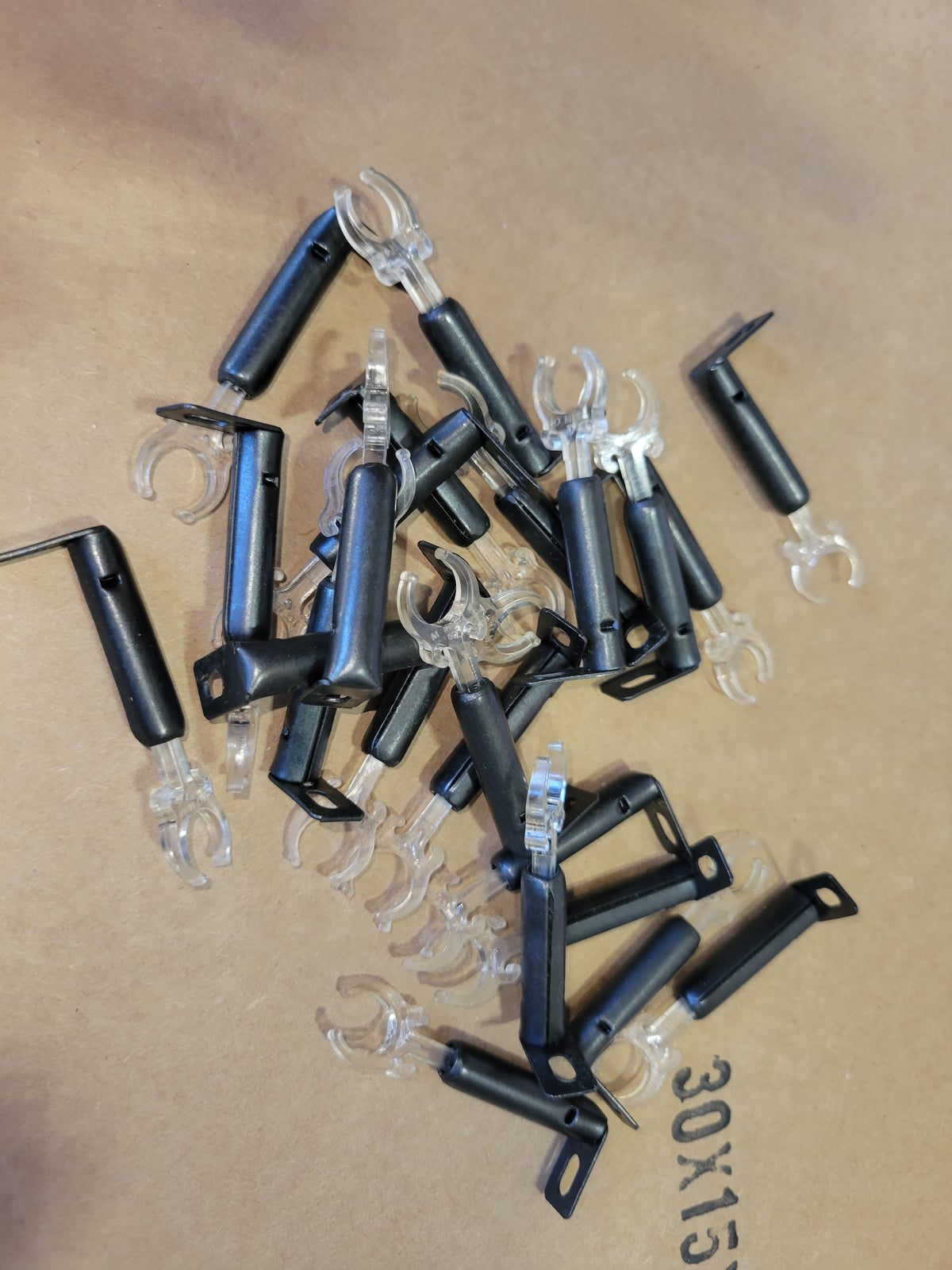 Tube supports for neon beer signs