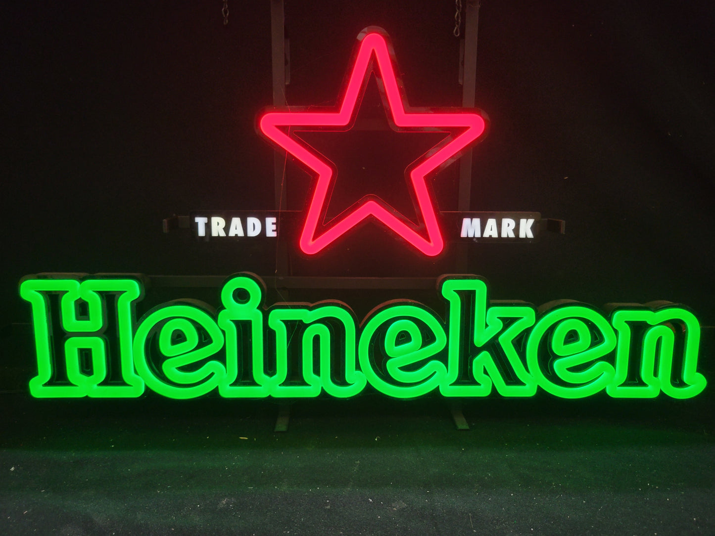 Heineken LED imported beer sign
