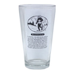 Leinenkugel Snowshoeing Pint Glass