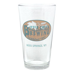 Bitter Creek Brewing Pint Glass