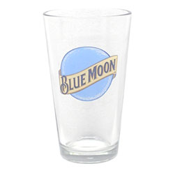 Blue Moon Pint Glass