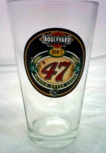 Boulevard Bob's 47 Pint Glass