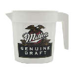 Miller Lite + Miller Genuine Draft Plastic Pitcher