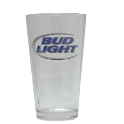 Bud Light Pint Glass