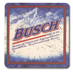 Busch/Busch Light Square Coasters