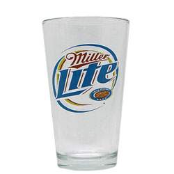 MILLER SOFT CROSS 16 OZ. PINT GLASS