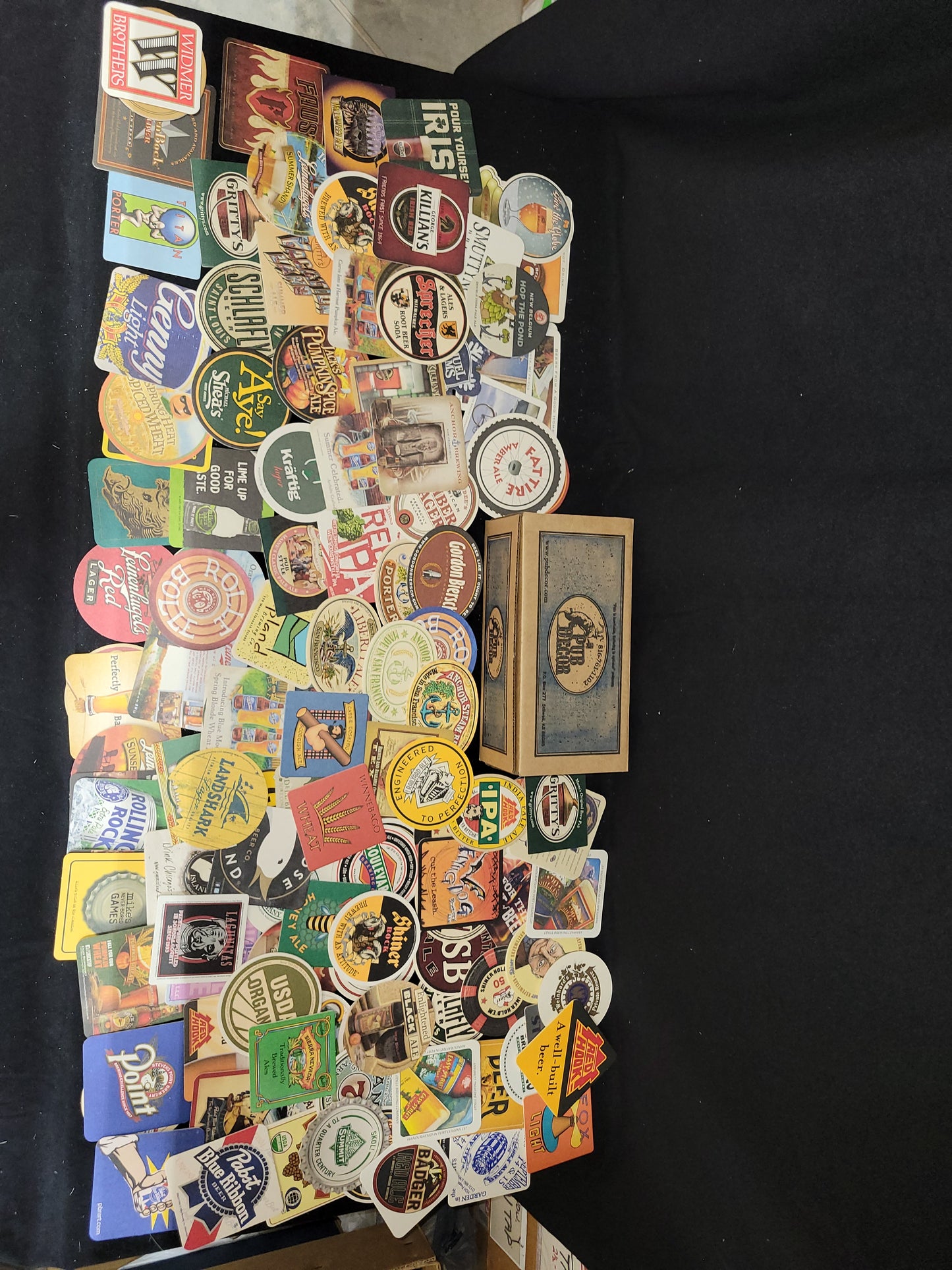 100 Assorted micro & regional beer Coasters