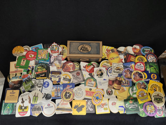 100 Assorted imported Coasters