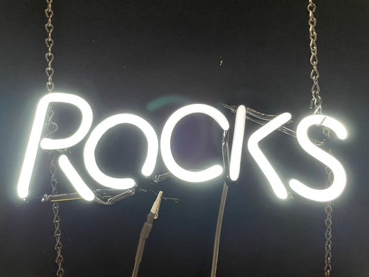 Budp9 rocks neon sign replacement for Budweiser rocks bowtie neon sign