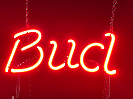 Budp27 bud neon sign replacement for bud helmet neon sign