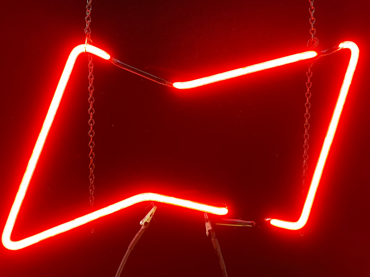 Budp22 bowtie neon sign replacement for "It's a bud thing" neon sign