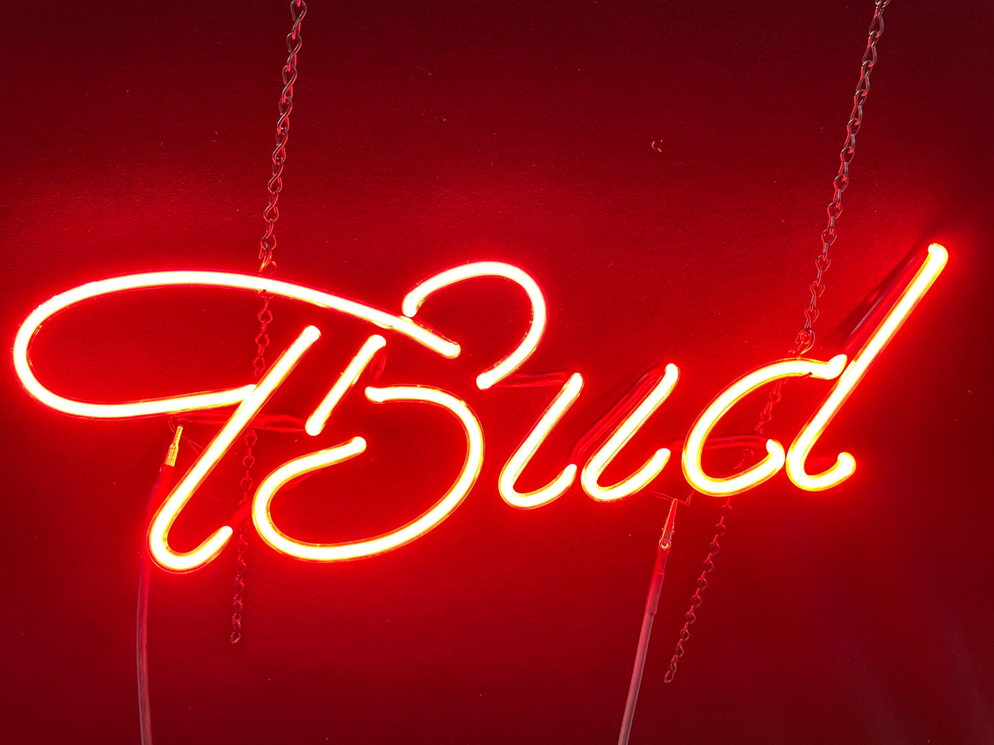 Budp3 Bud for Budweiser classic 4 foot neon sign