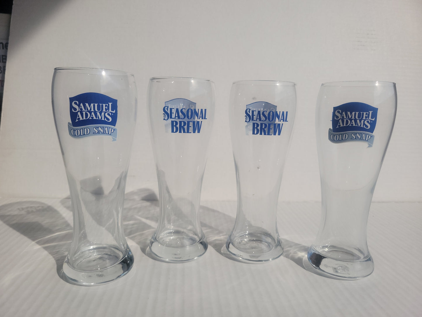 Samuel Adams Cold Snap Glasses