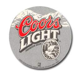 Coors Light Round Coasters #685