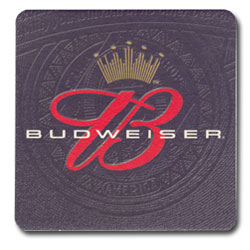 King Budweiser Coasters #722