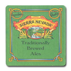 Sierra nevada beer coaster
