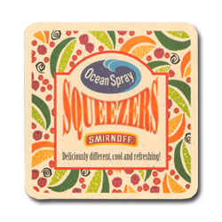 squeezer's beer coaster