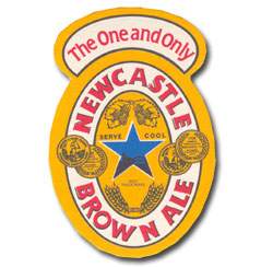 Newcastle beer coaster