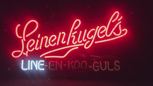 Linenkugels animated micro neon beer sign