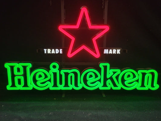 Heineken LED imported beer sign
